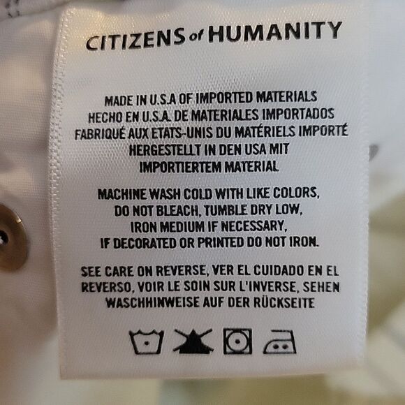 Citizens of Humanity | Striped Rocket Crop High Rise- Size 27 - Picture 10 of 11